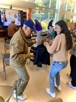 Dancing at Institute on Aging's Enrichment Center